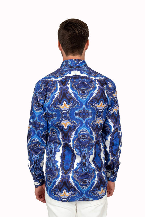 Blue Picasso Dress Shirt